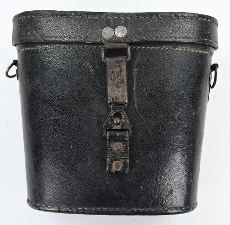 German WH Leather Binocular 7x50 Carrying Case