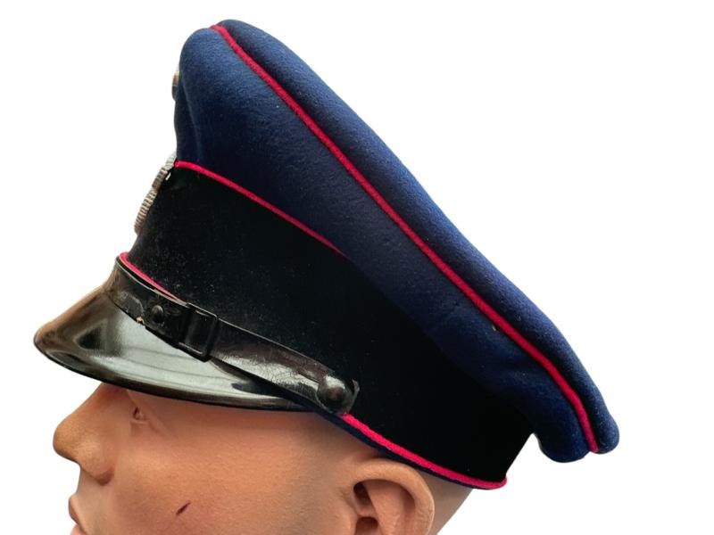 Feuerschutzpolizei ( Fire Police ) EM/NCO Visor Cap