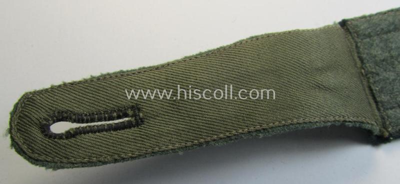 Single - and actually not that often seen! - WH (Heeres) NCO-type (ie. 'M36-/M40'-pattern- and 'pointed styled-') 'cyphered' shoulderstrap as was intended for usage by an: 'Uffz. des Infanterie-Regiments 135'