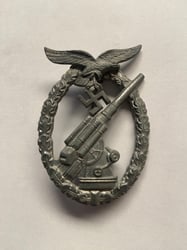 Luftwaffe Flak War Badge