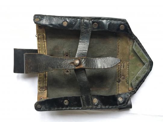 German Folding Shovel with Carrying Case, 2nd Model