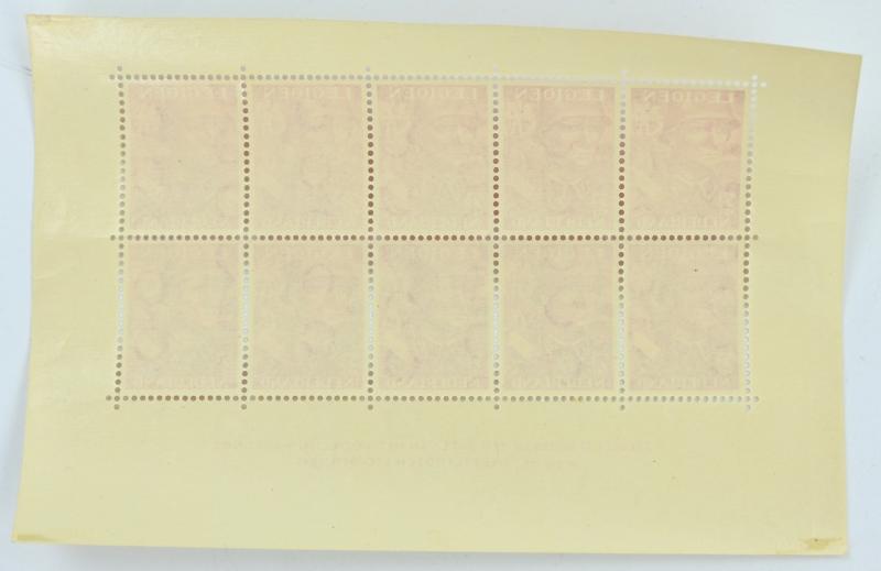 Dutch Waffen-SS Post Stamp Set 'Legioen Nederland'