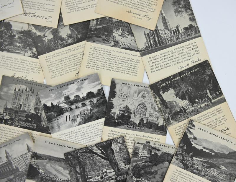 US WW2 British City Guides for the US Armed Forces