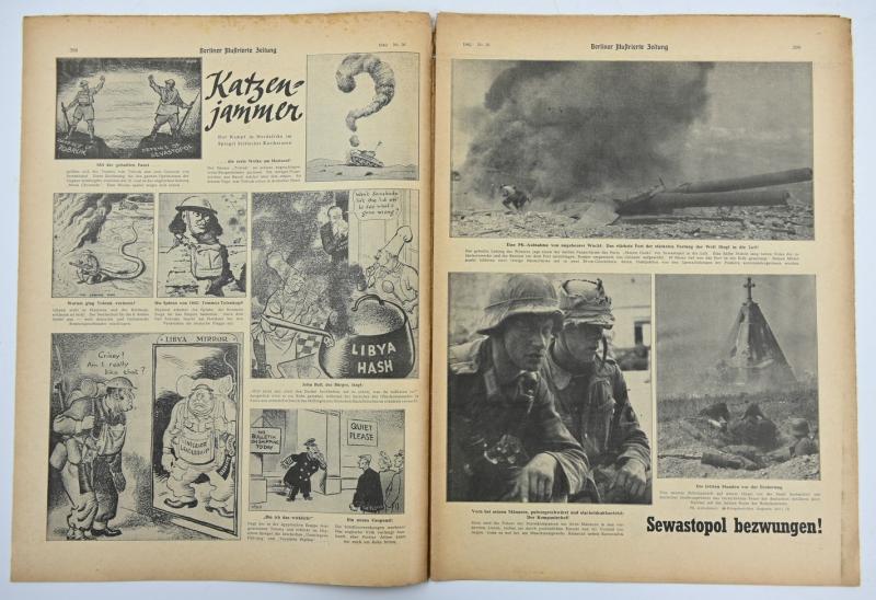 German Berliner Illustrierte Zeitung Newspaper 1942
