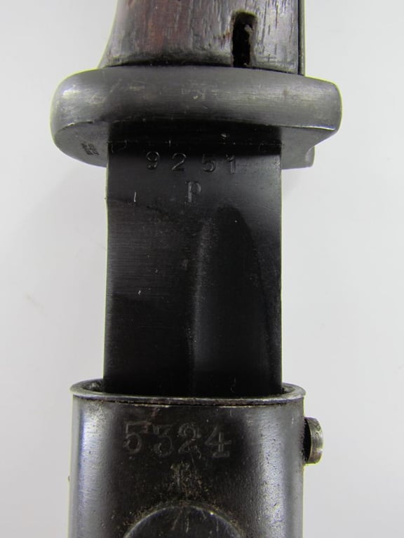 K98 bayonet and Scabbard Maker Coppel GMBH