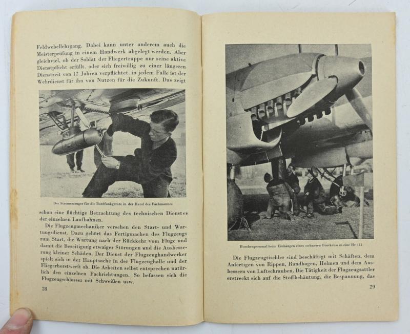 German LW Recruitment Booklet 'Freiwillige vor!'