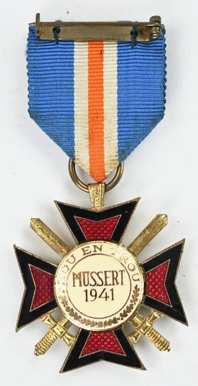 Dutch NSB Mussert Cross in Case