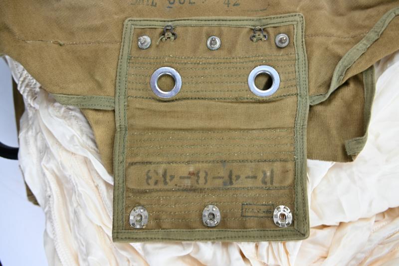 USAAF WW2 Named Irving Seat Type Parachute Harness Assembly