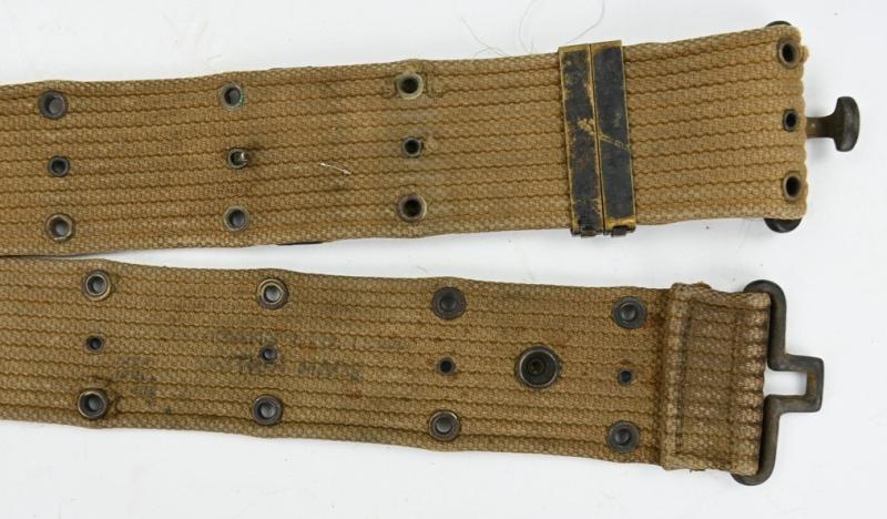 US WW2 M-1936 Pistol Belt British Made