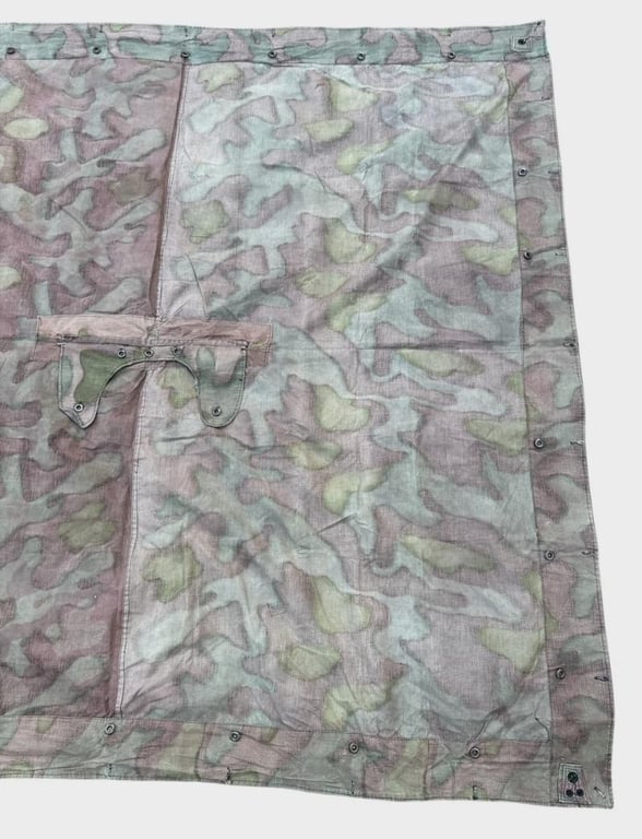 Wehrmacht/ SS Italian Camo Shelter Quarter ....Beautiful Colours