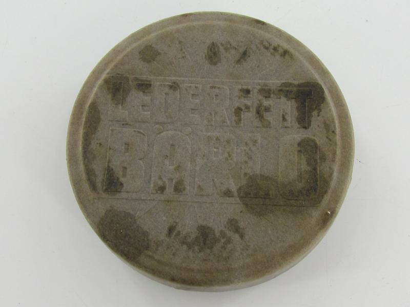 WWII era Bärlo Lederfett (Leather Conditioner)