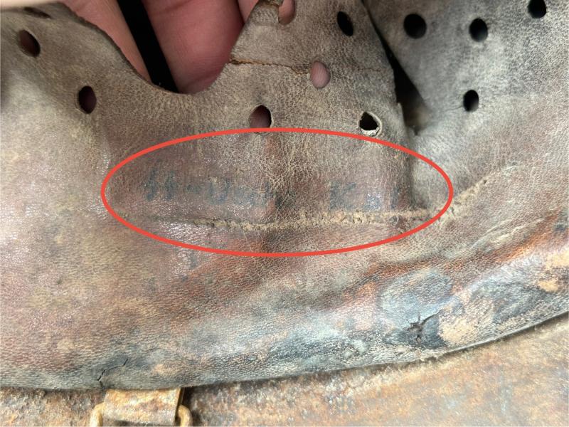 Waffen-SS M40 Ex Single Decal Helmet