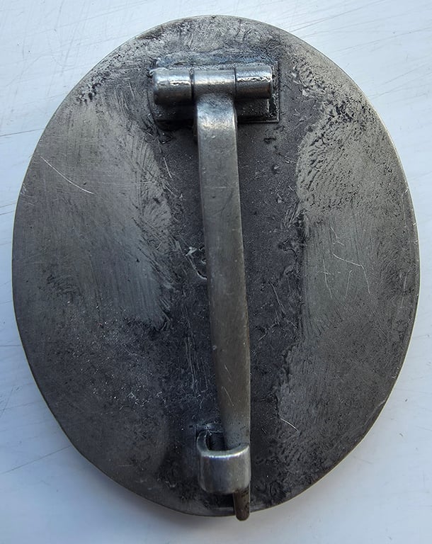 Reproduction wound badge silver
