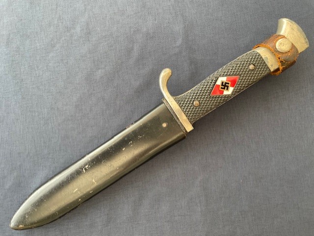 WWII GERMAN HITLER YOUTH DAGGER BY JACOBS & SOHNE RZM M7/118.