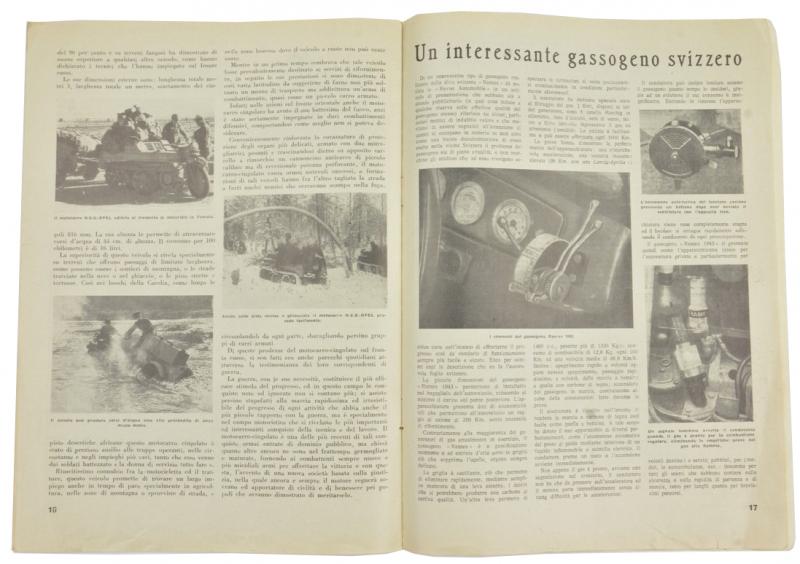 Italian Magazine 'L'Auto Italiana' April 1943