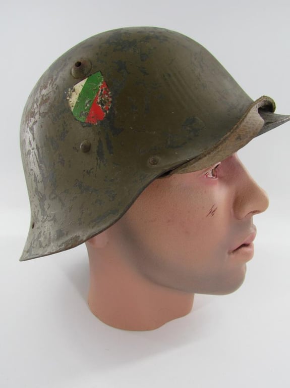 Bulgarian WW2 M36 helmet in original paint