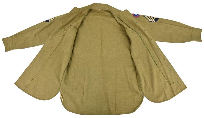 US WW2 3rd Army Wool Shirt