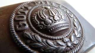 WWI Prussian M1915 Steel Belt Buckle
