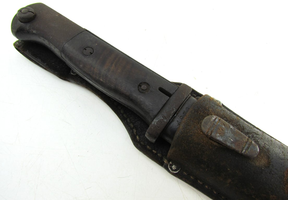 Early matching K98 bayonet by S.178G ‘Gebr. Heller’ with Frog (1935)