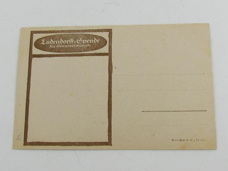 Postcard General Erich Ludendorff