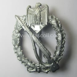 Superb, 'Infanterie Sturmabzeichen in Silber' being a non-maker-marked...