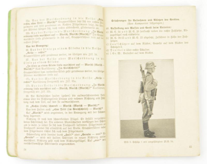 German WH Book 'Soldatenfibel Infantriedienst'