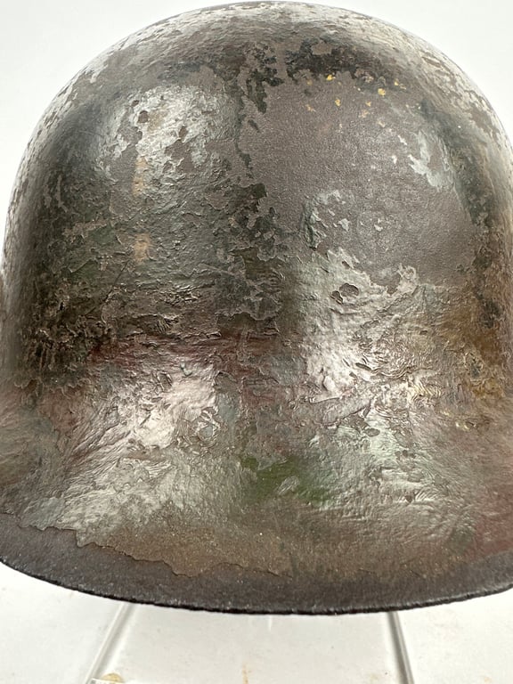 Wh M42 "gost decal"Two tone camo Helmet "Untouched"