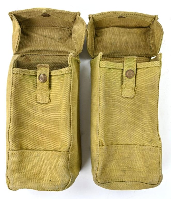 British WW2 Brengun Pouch Set