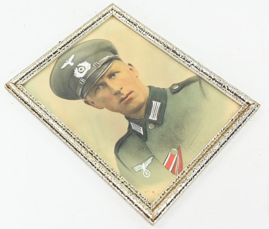 German WH Framed Portrait Picture