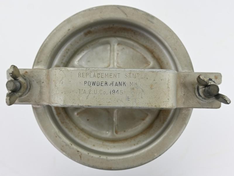 US WW2 Navy Gun Powder Sample Tank