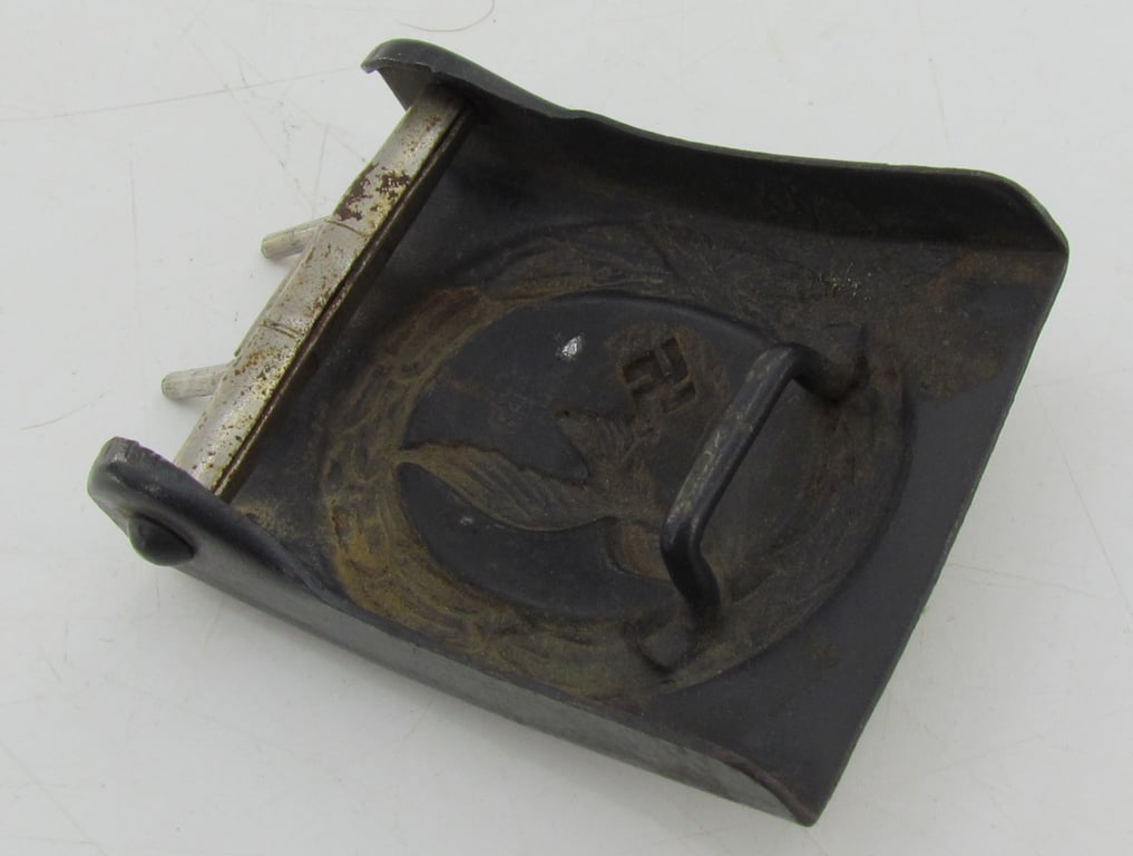 Luftwaffe Steel Belt Buckle By Hermann Aurich