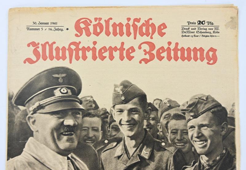 German Magazine kölnische illustrierte zeitung January 30th, 1941