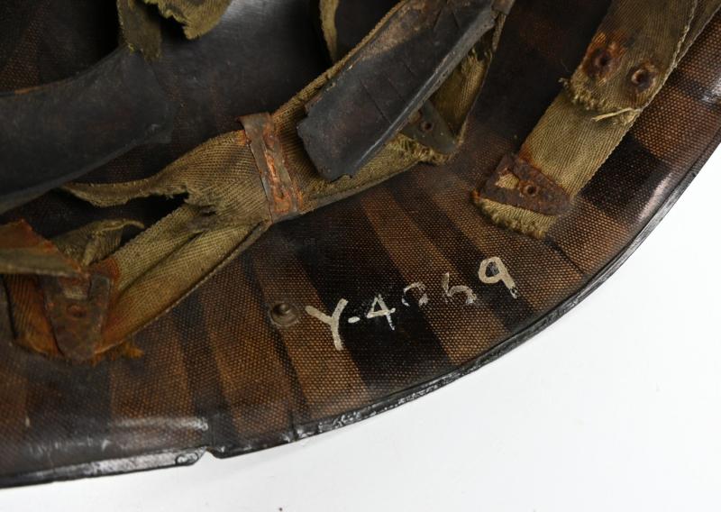 US WW2 Named M1 Helmet Liner '5th Infantry Division'