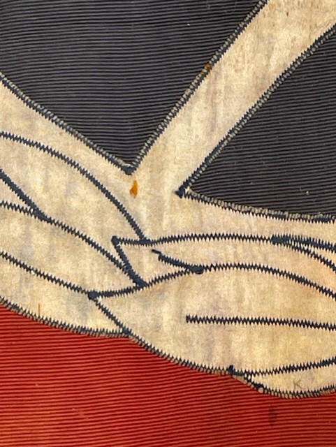 EXTREMELY RARE 1930s BRITISH UNION OF FASCIST POLITICAL RALLY BANNER/STANDARTE.