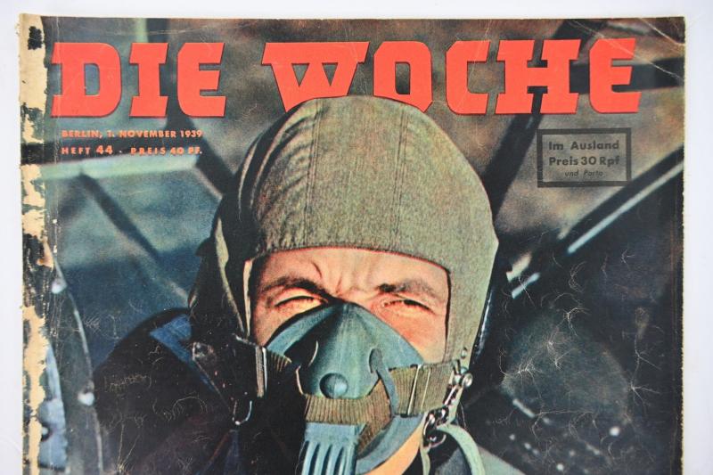 German Third Reich Magazine 'Die Woche' 1939