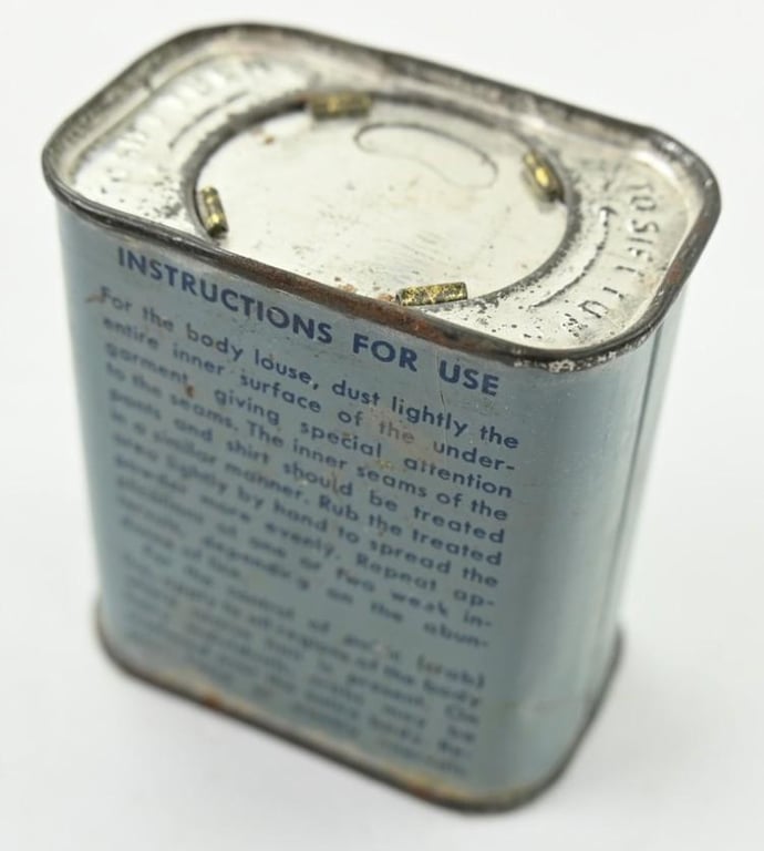 US WW2 Insect louse Powder