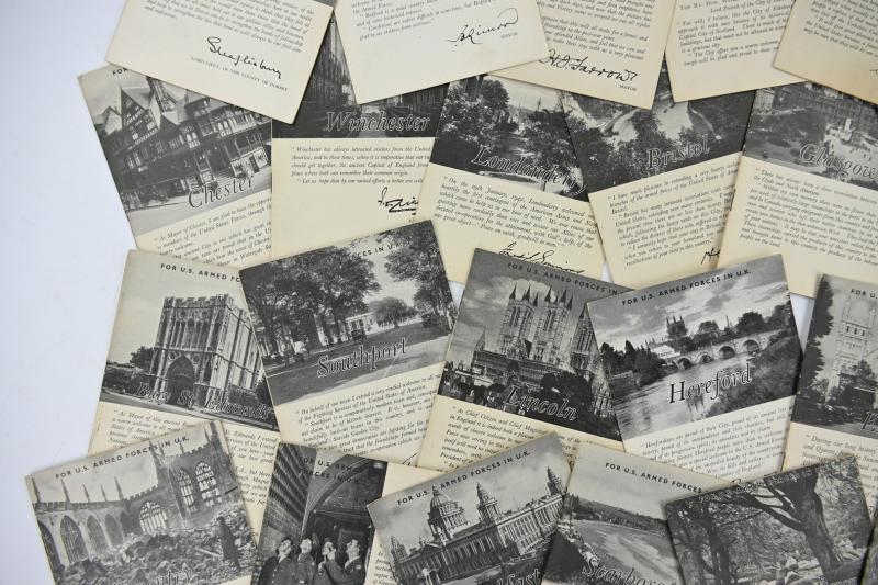 US WW2 British City Guides for the US Armed Forces