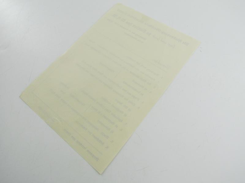 Program For a Performance in a School for the Benefit of the WHW ( Winterhilfswerk )