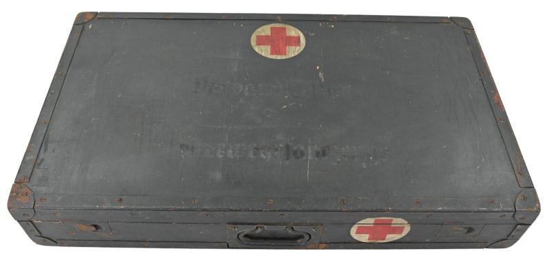 German DRK Medical Equipment Case for Firefighters
