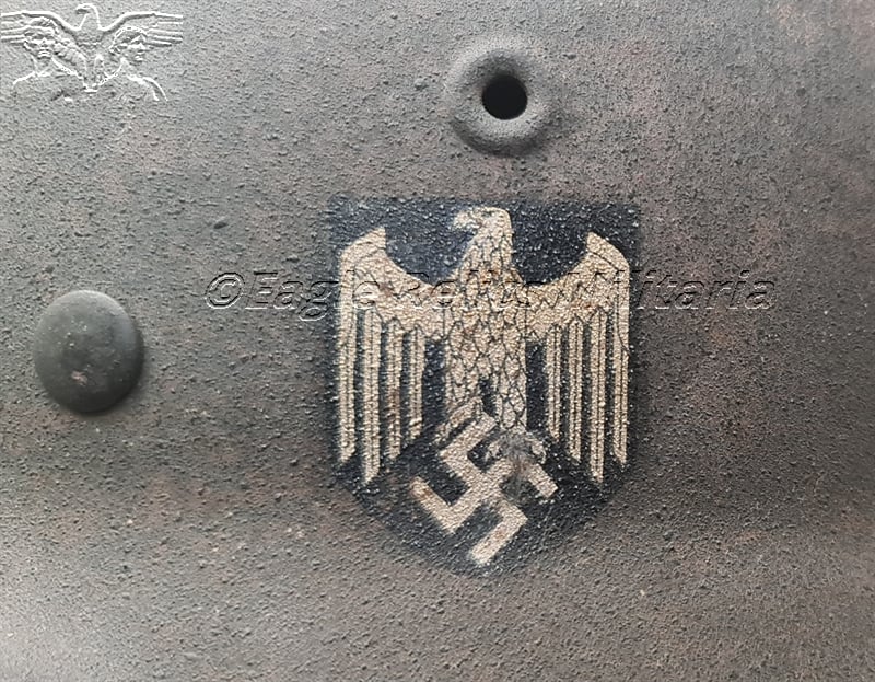 M40 Army Single Decal “ Untouched” Combat Helmet