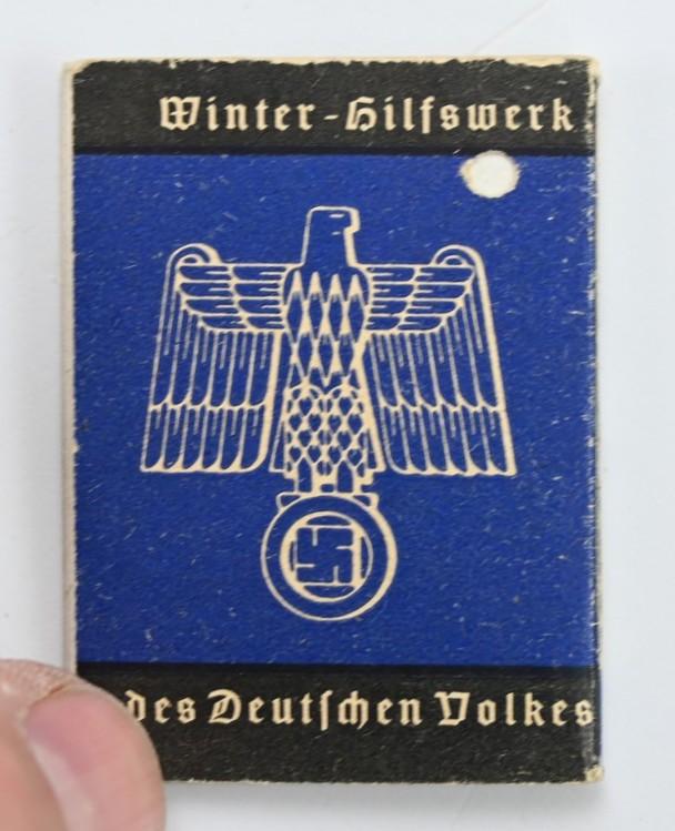 German WHW Pocket Booklet Adolf Hitler