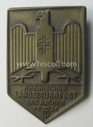 Unusual, 'Deutscher Turnerbund'-related 'tinnie' being a maker- (ie....
