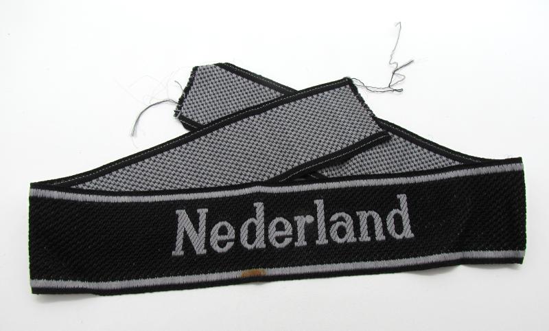Waffen-SS BeVo 'Nederland' Cufftitle