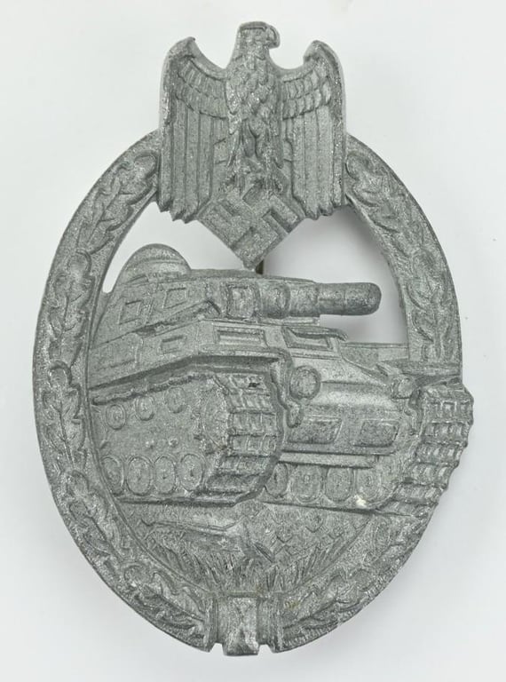 German Panzer Assault Badge in Silver FLL43