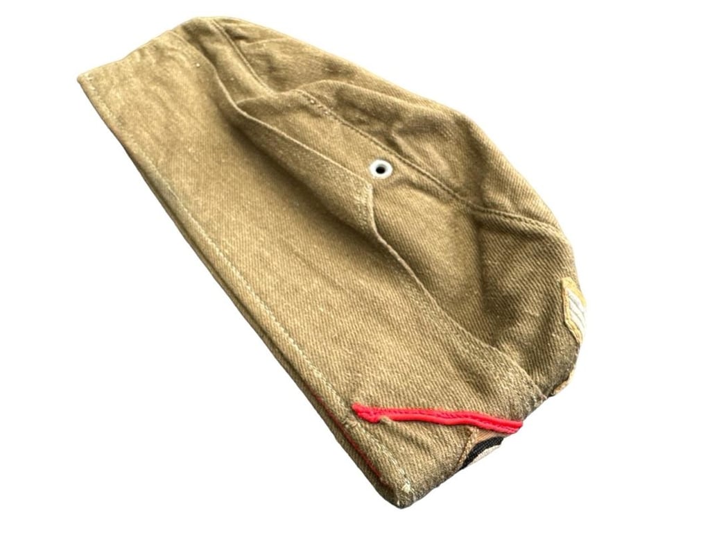 Wehrmacht Heer ( Afrikakorps ) M34 Tropical Overseas Cap – Artillery - Clemens Wagner 1942