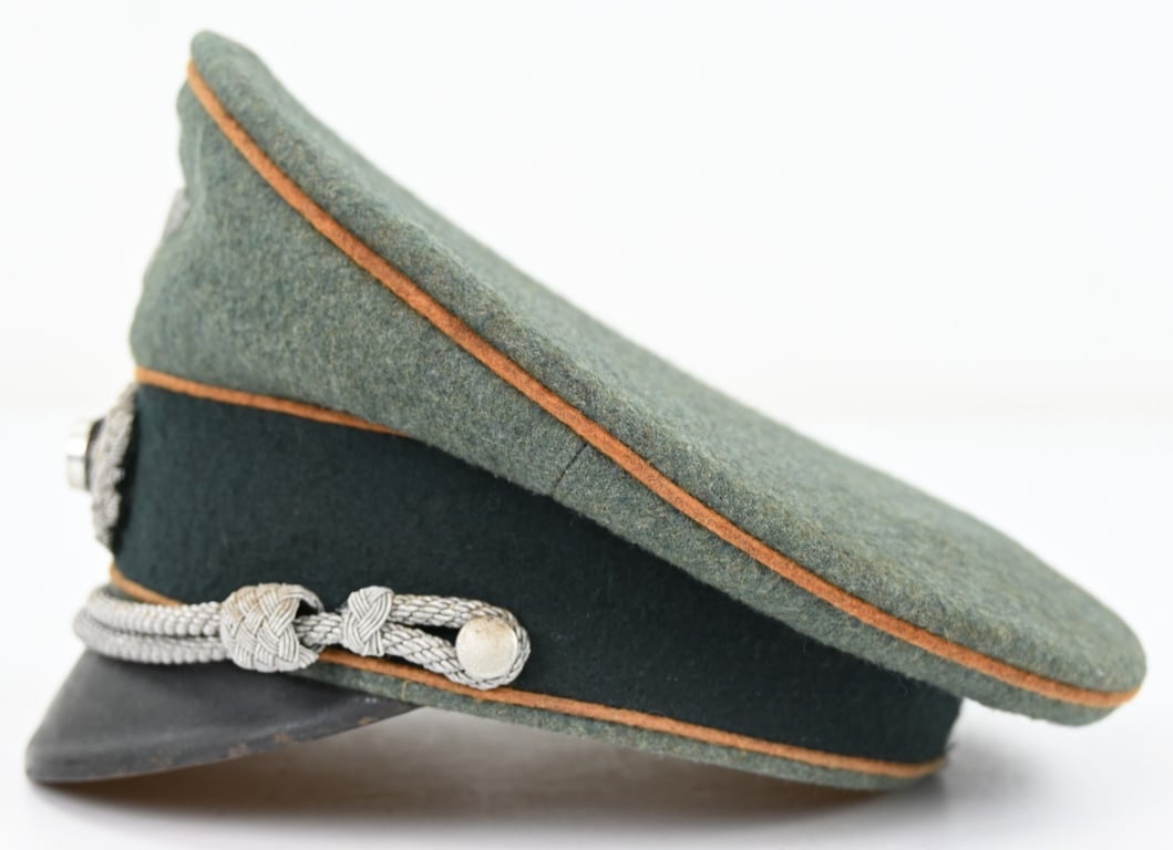 German WH Officer Visor Cap 'Kradschützen'