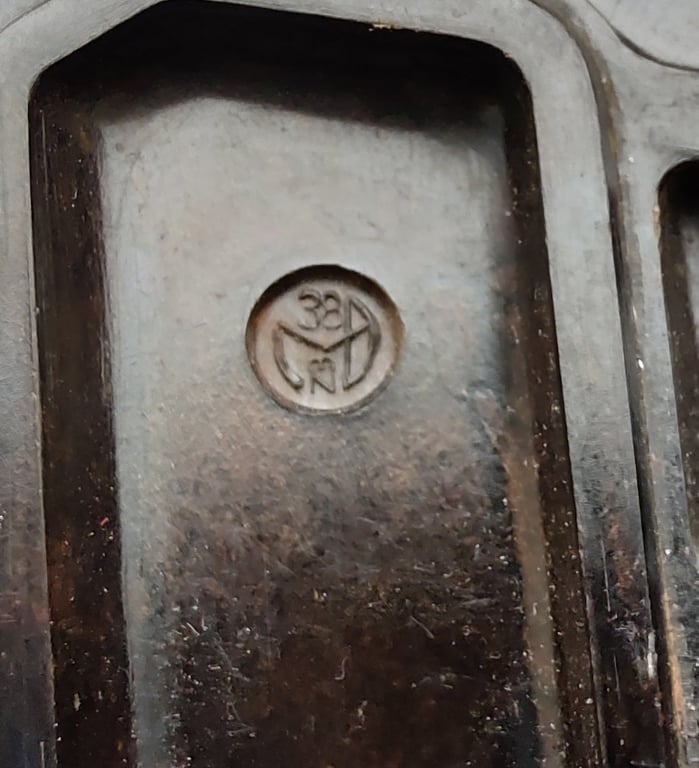 Pair of P38 bakelite pistol grips