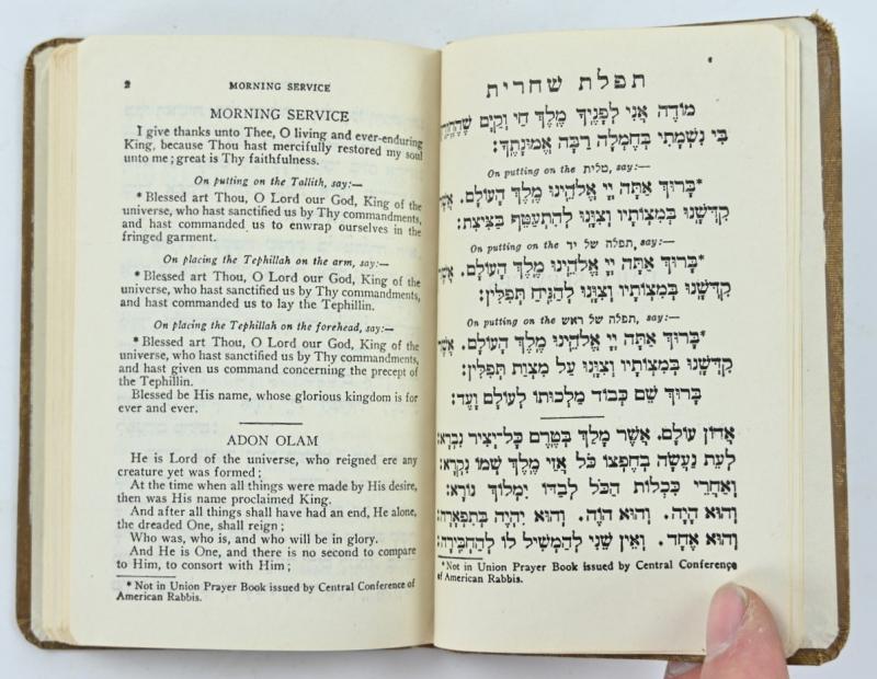 US WW2 Jewish Prayer Book