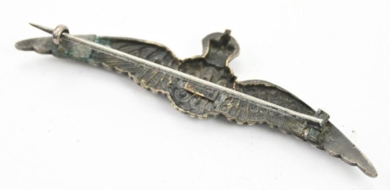 British WW1 1913 RFC Pilot Wing 'Gaunt London'