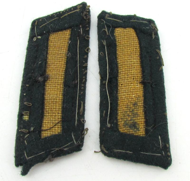 Wehrmacht ( Heer ) Panzerjäger Collar Tabs
